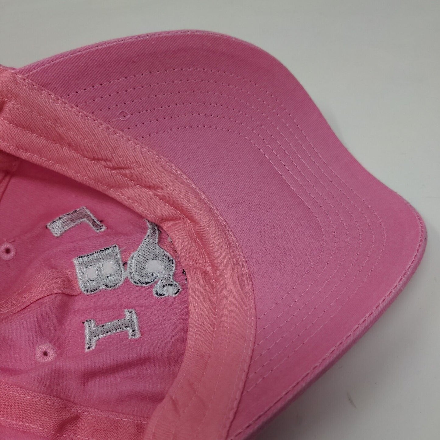 DMR Classic Women's Strapback Hat Pink Adjustable Long Beach Island Tourist Cap