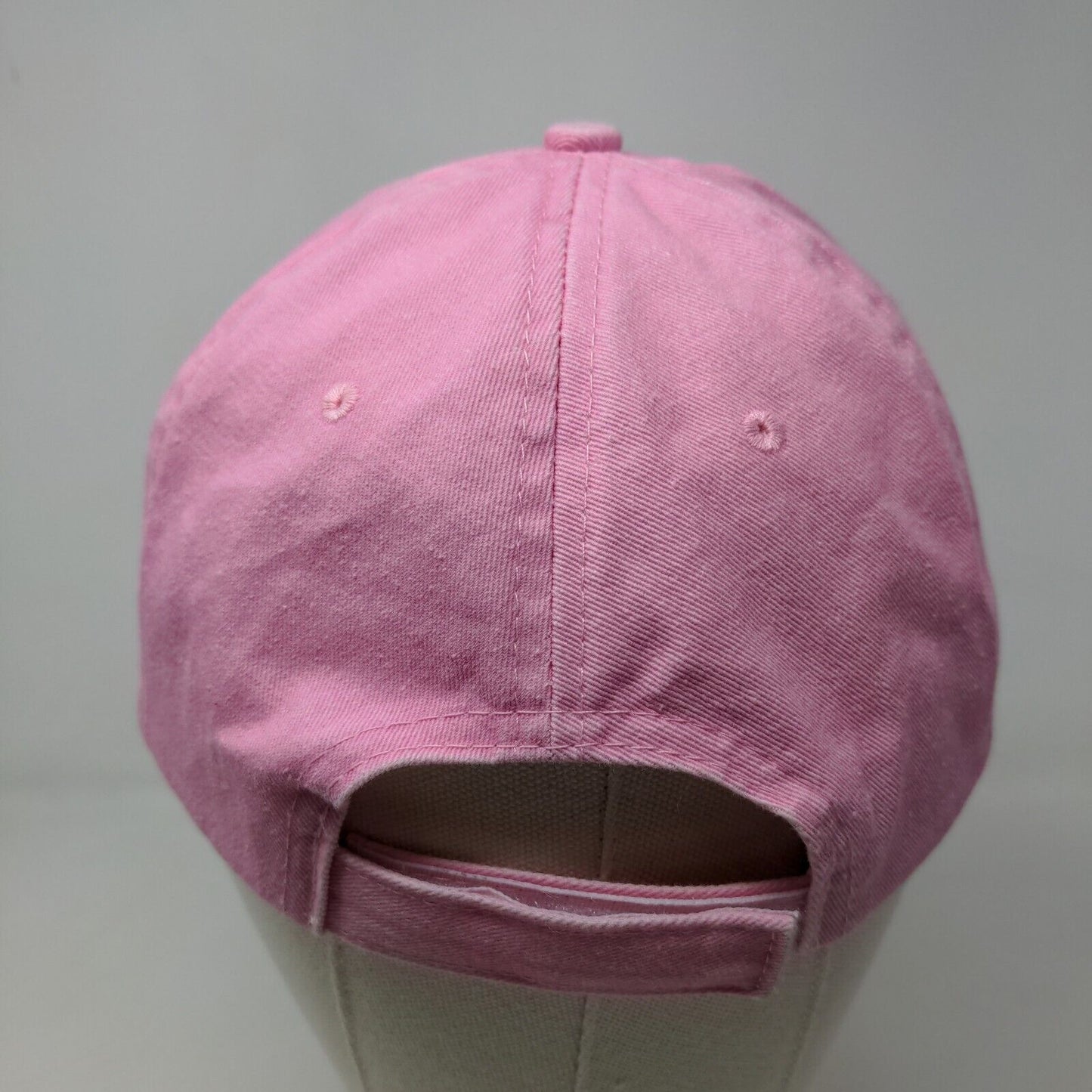 Lucky 7 Women's Strapback Hat Pink Adjustable Embroidered Sharky's Venice FL