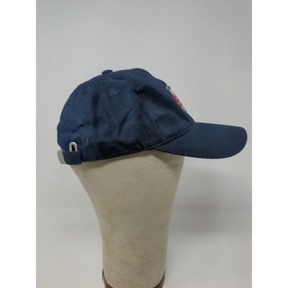 Vintage 2005 47th Daytona 500 Slideback Hat Adjustable Blue Embroidered Logo