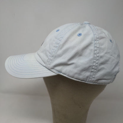 American Needle Men's Slideback Hat Light Blue Adjustable Embroidered Logo