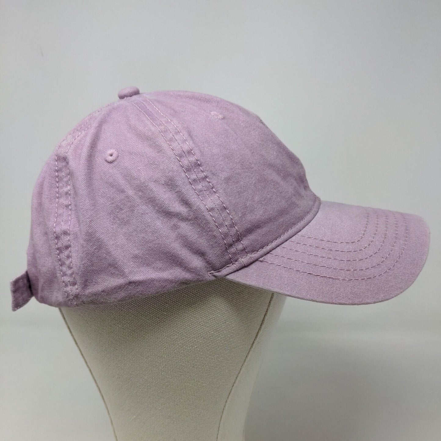 Unbranded Men's Slideback Hat Purple OSFM Adjustable Blank Vent Holes