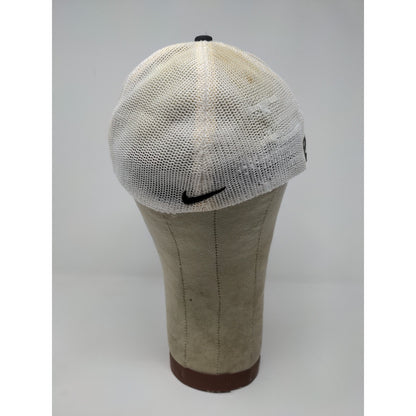 Nike Golf VR 20xi Mesh Back Fitted Hat Size M/L Black & White Embroidered Logo