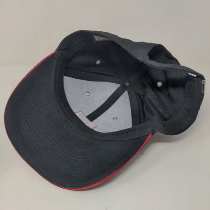 Falcon Men's Slideback Hat Black Adjustable Embroidered Toro Logo