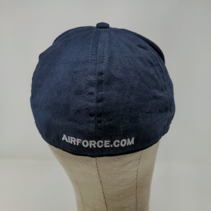 U.S. Air Force Hat Blue Embroidered Logo Made in USA Military