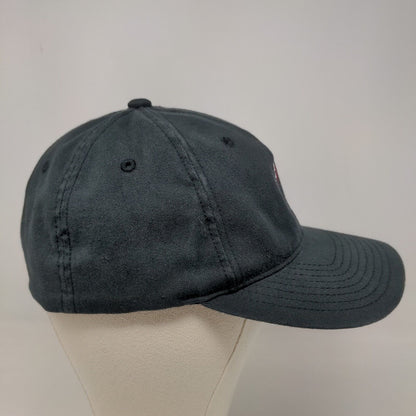 Yupoong FlexFit Men's Fitted Hat Black Size L-XL Embroidered Bell Logo