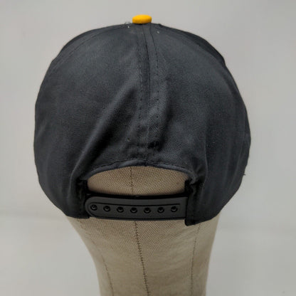 Team NFL Men's Snapback Hat Black Size OSFA Embroidered Pittsburgh Steelers Logo