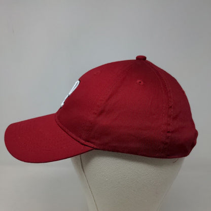 Port & Company Boy's Strapback Hat Red Size Youth Embroidered Big L Logo