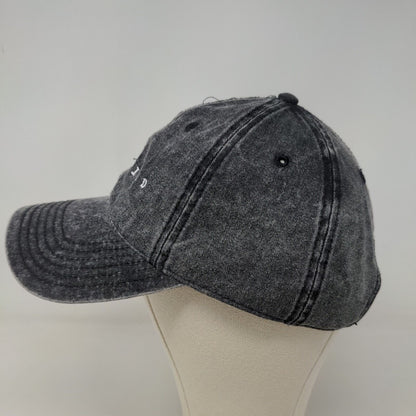 XX Atticus Poetry Stay Wild Men's Slideback Hat Gray OSFM Logo Cotton