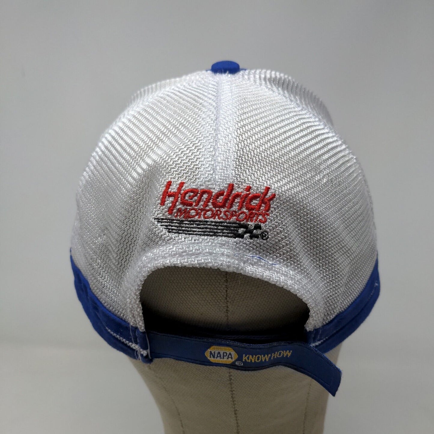 Napa Racing Men's Hendrick Motorsports Strapback Mesh Back Blue OSFM