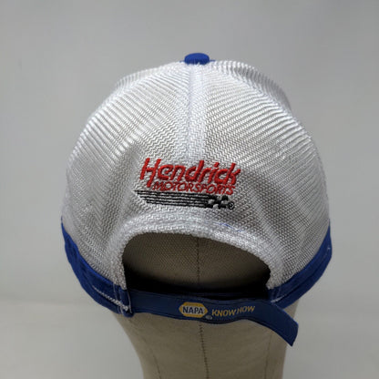 Napa Racing Men's Hendrick Motorsports Strapback Mesh Back Blue OSFM