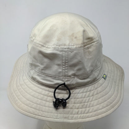 Solar Escape Women's Wide Brim Sun Hat Tan OS Drawstring 100% Polyester