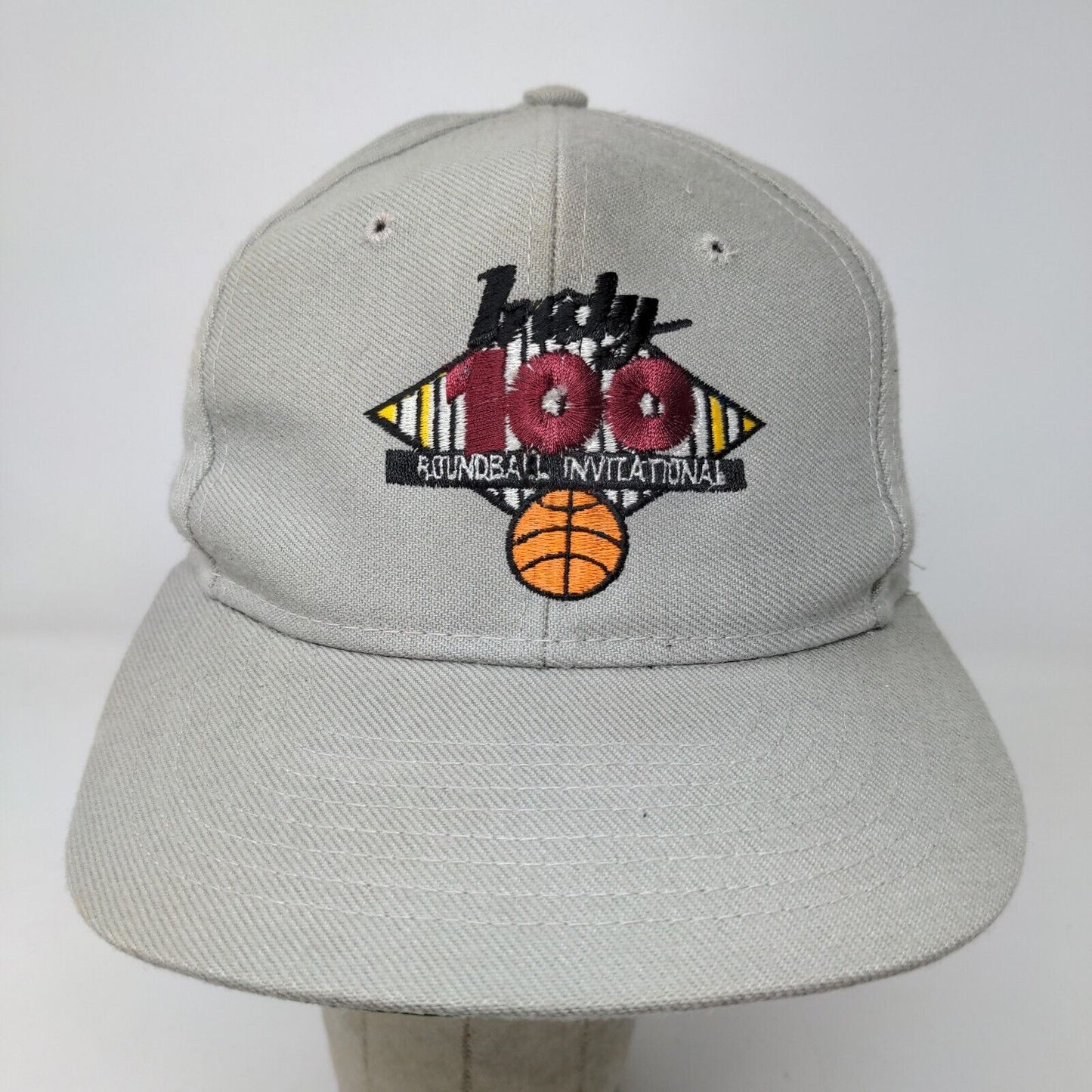 Universal Men's Baly 100 Roundball Invitational Snapback Hat Gray OSFA