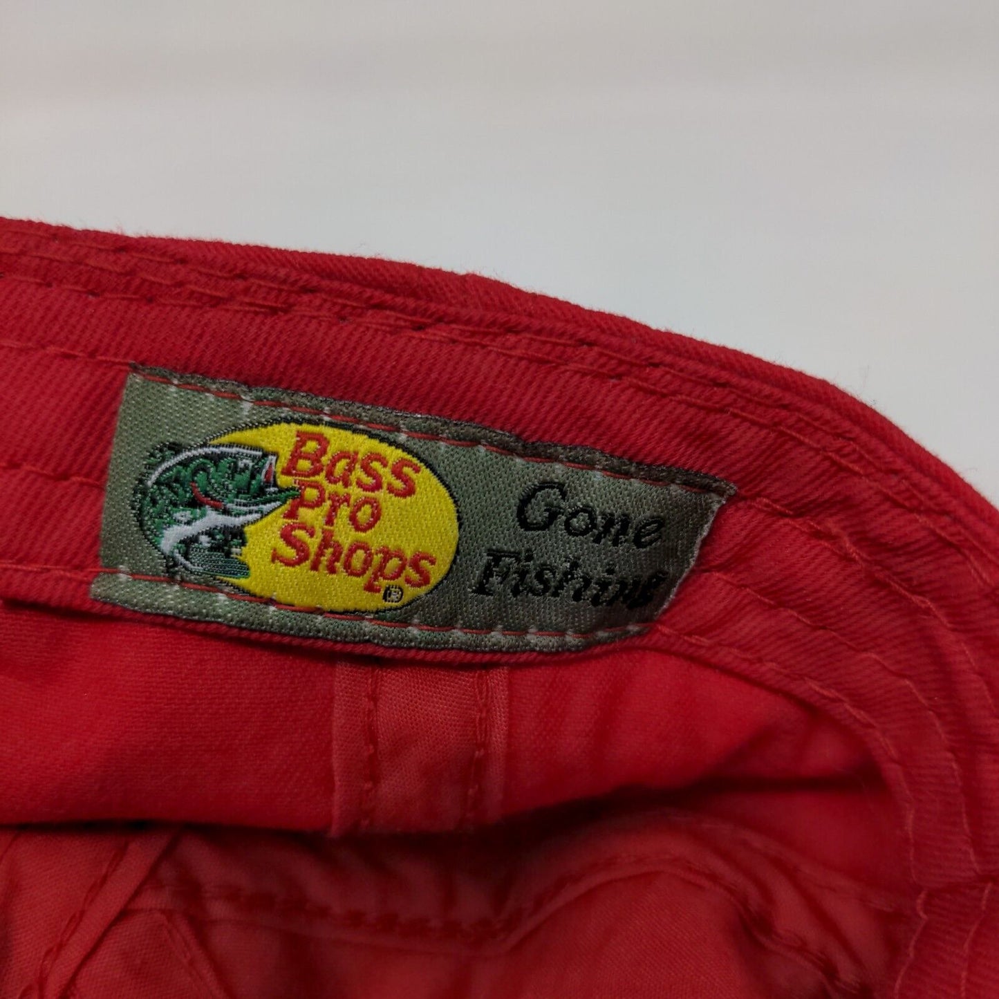 Bass Pro Shops Boys Toddler Hat Red Embroidered Logo Stretchy