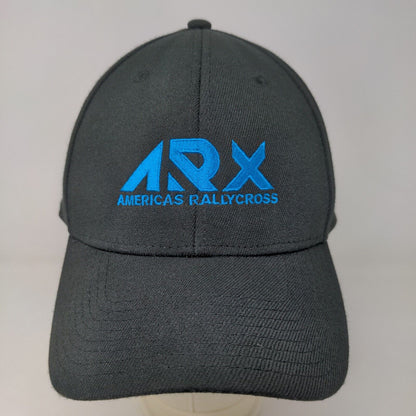 New Era Men's Fitted Hat Black Size L/XL America's Rallycross Embroidered Logo