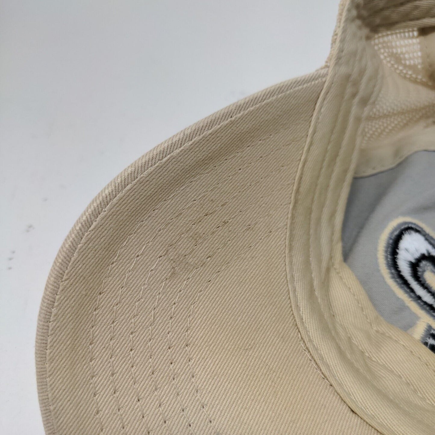 Top of the World Men's Snapback Mesh Back Purdue Boilermakers Hat Tan Gray