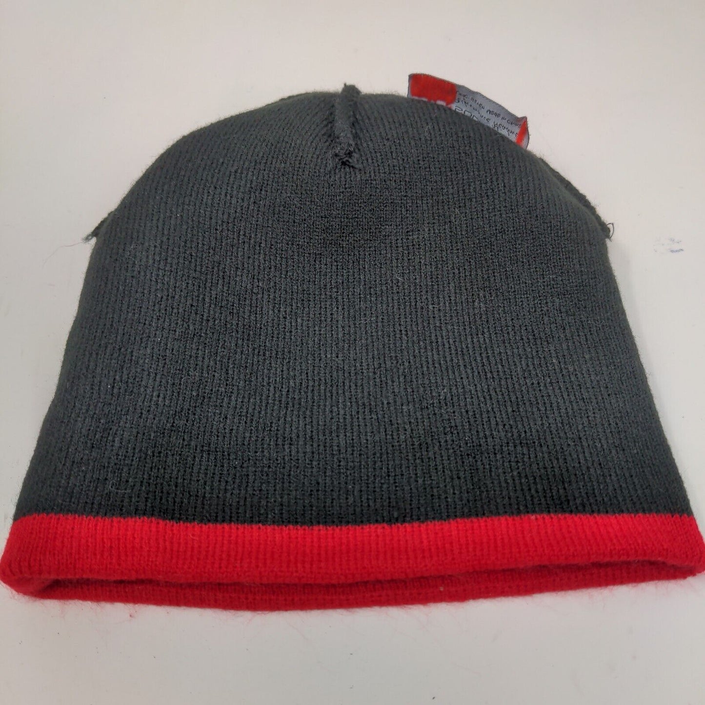 James Hardie Men's Knit Beanie Hat Cap Black Embroidered Logo