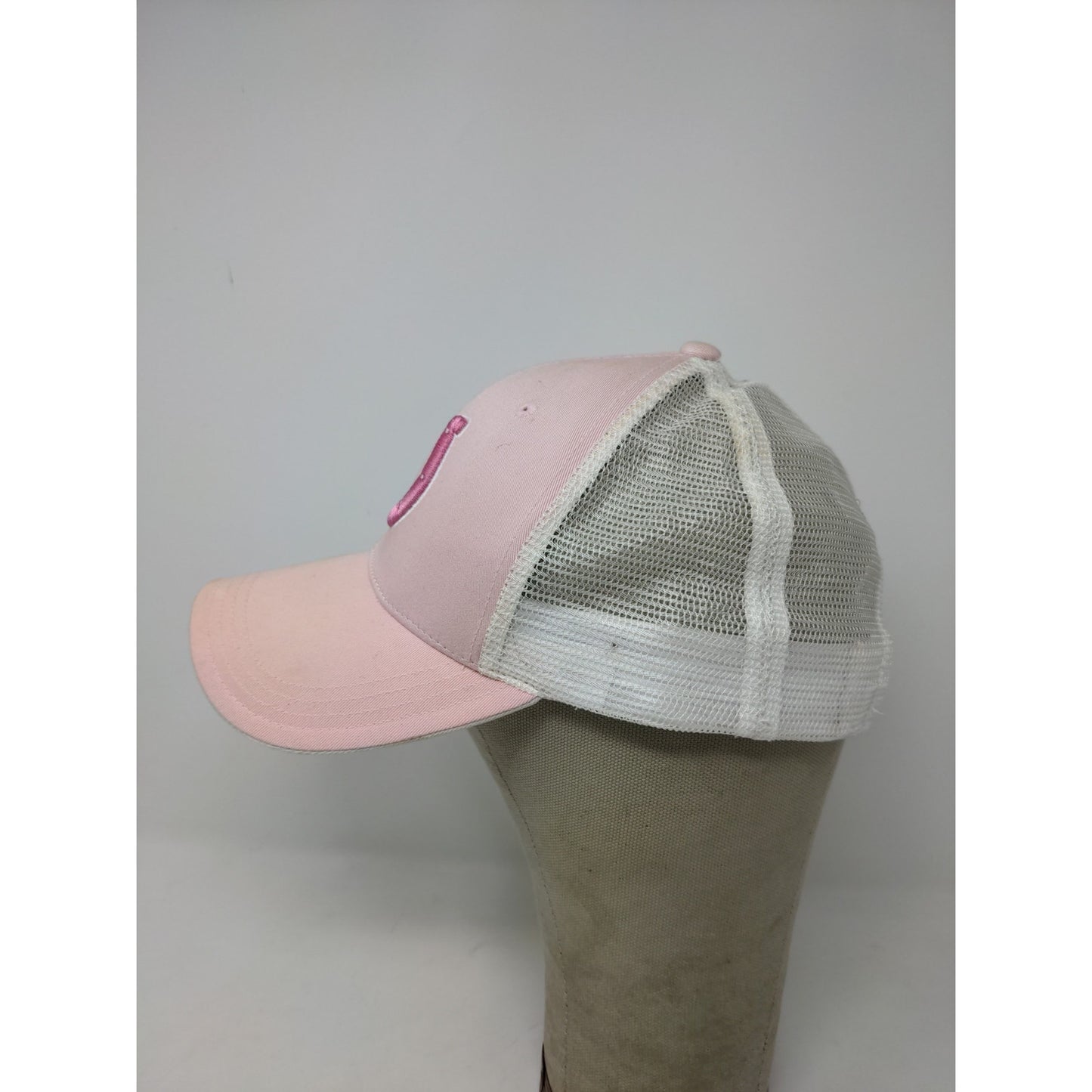 Womens NFL Indianapolis Colts Snapback Meshback Hat Pink & White Adjustable