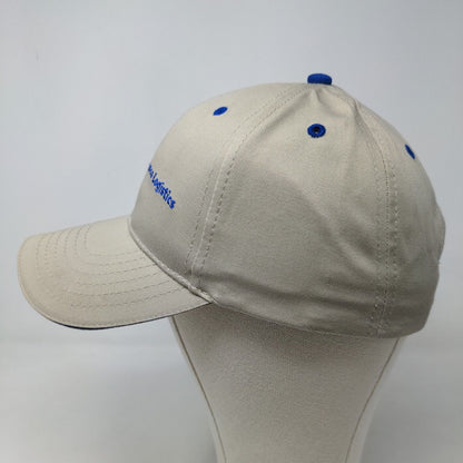 Sunoco Logistics Men's Slideback Hat Tan Size OSFA Embroidered Logo 100% Cotton