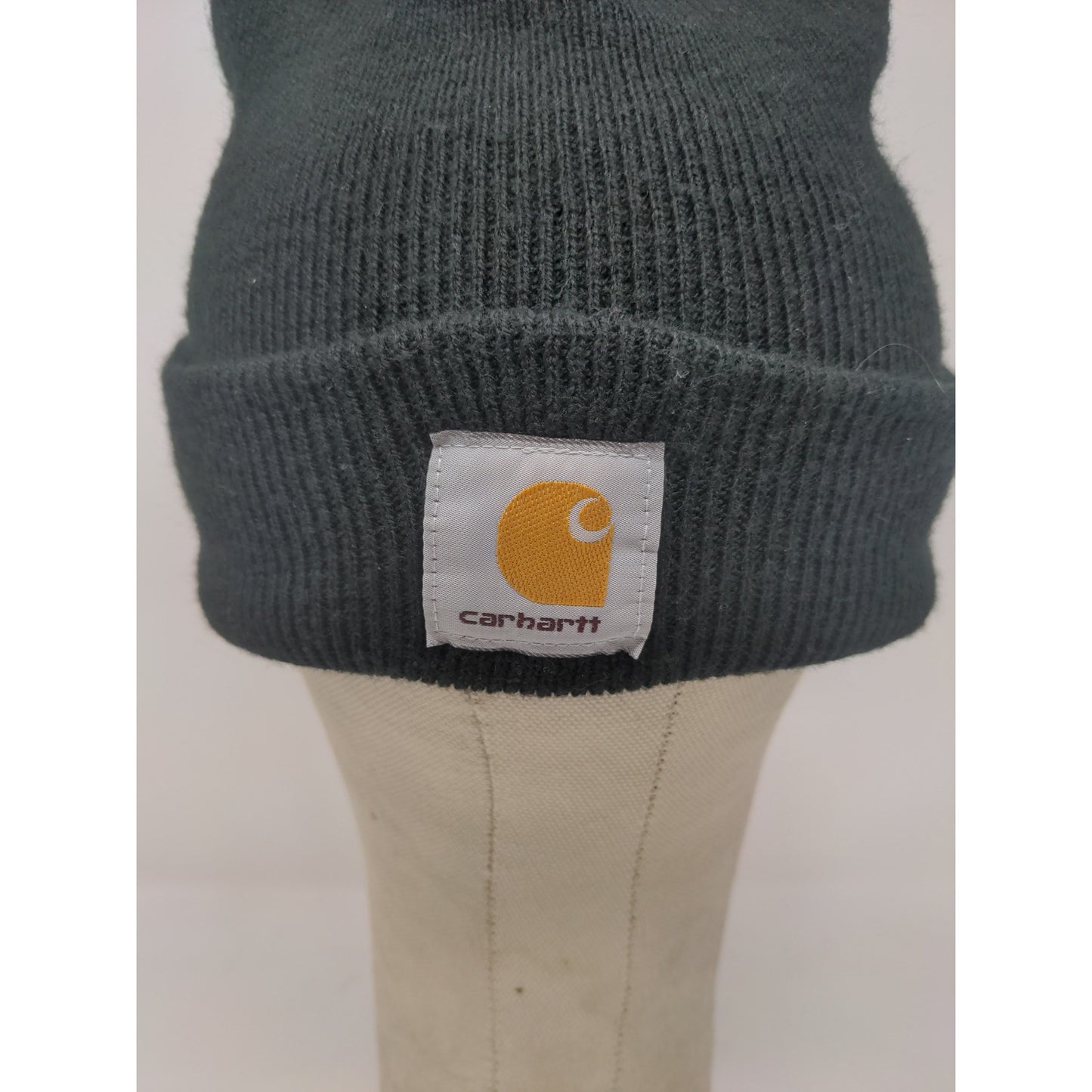 Carhartt Beanie Hat Delario Fungicide Embroidered Logo Patch Black A18 BLK