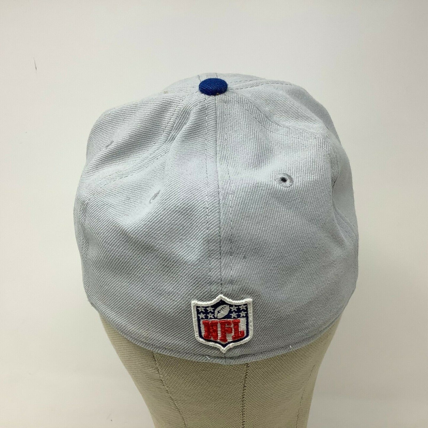 NFL New Era 59Fifty Indianapolis Colts Fitted Hat Size 6 3/4" 2012 Horse Gray