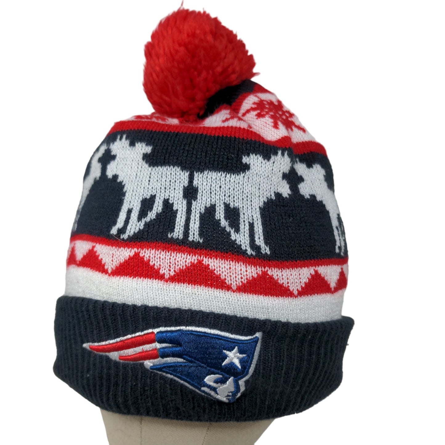 New Era Men's NFL New England Patriot's Knit Beanie Hat Cap Multi