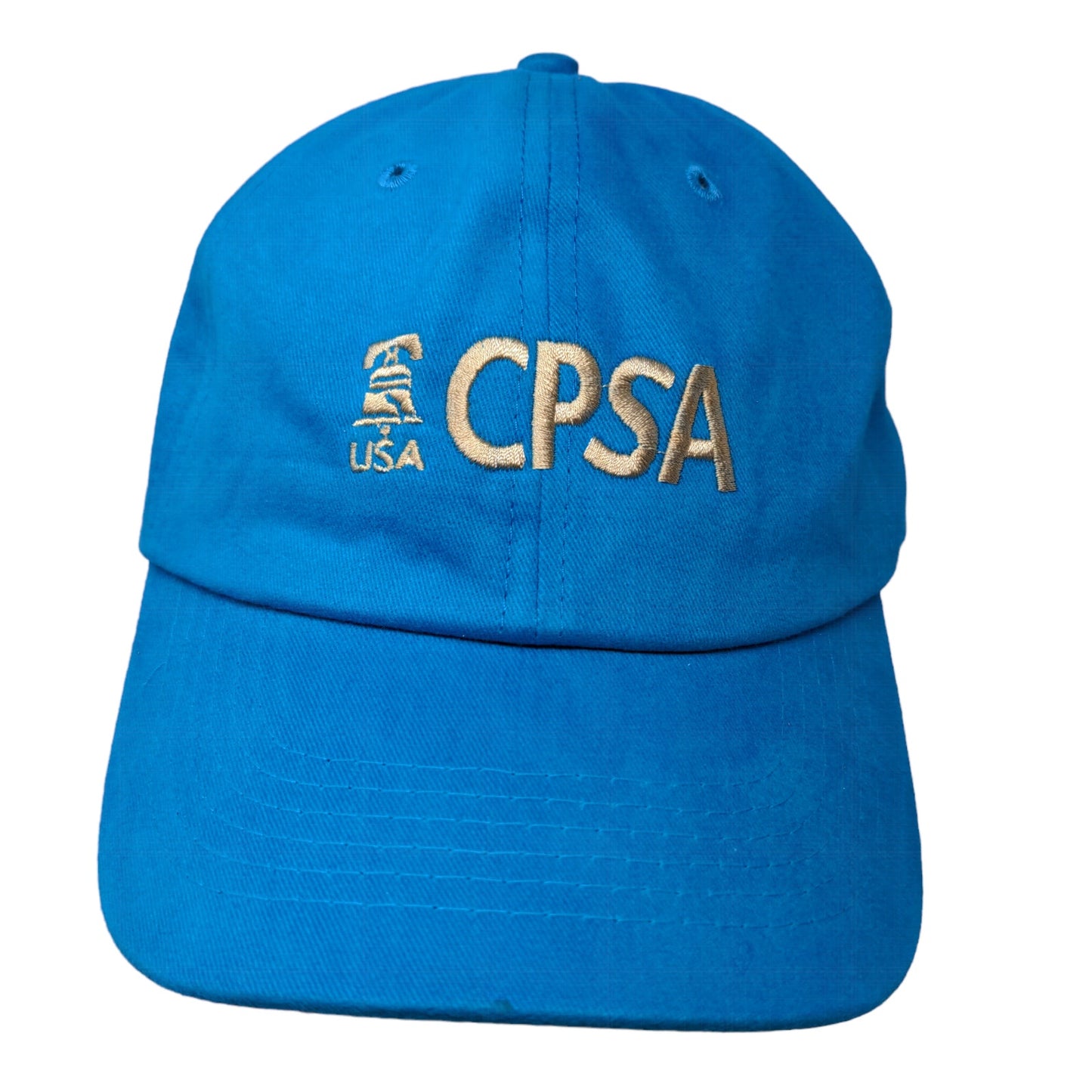 Arakawa Men's Strapback Hat CPSA Blue Adjustable Embroidered Logo