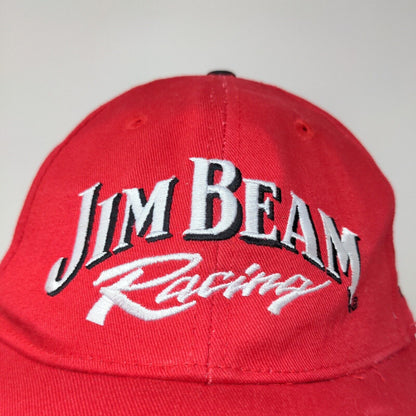 Drink Smart Mens Strapback Jim Beam Racing Hat Robby Gordon Motorsports Red OSFA