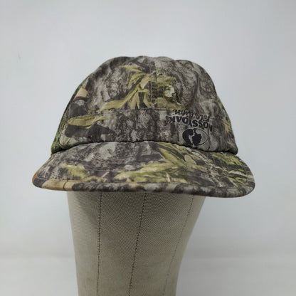 Mossy Oak Men's Slideback Camo Hat Green Brown OSFM Mesh Back