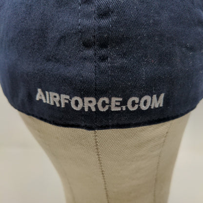U.S. Air Force Hat Blue Embroidered Logo Made in USA Military