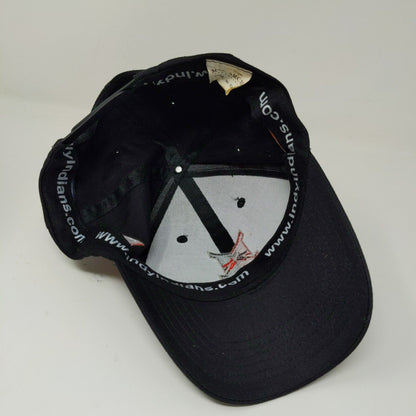 MLB Indianapolis Indians Pepsi WishTV Radio Now Promo Snapback Hat Black OSFA