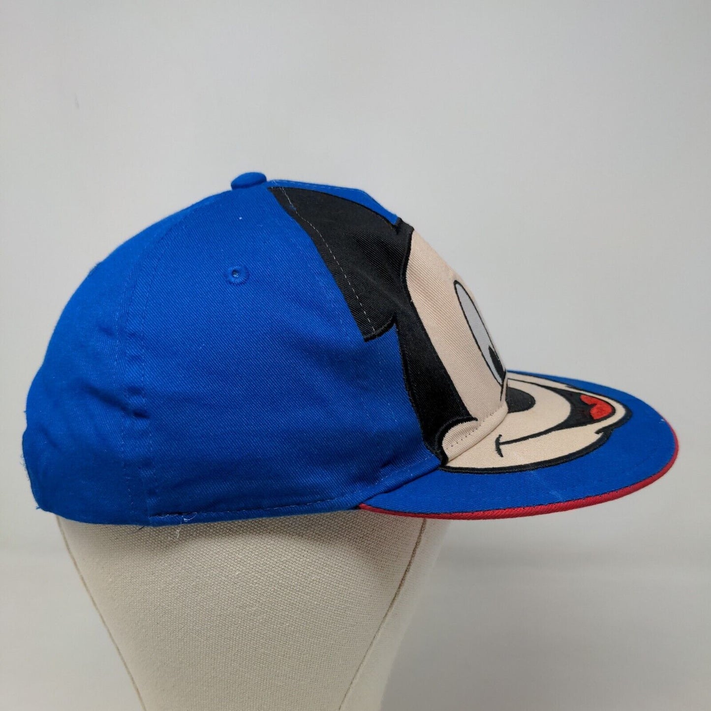 Disney Boy's Strapback Hat Blue Adjustable Embroidered Mickey Mouse Logo