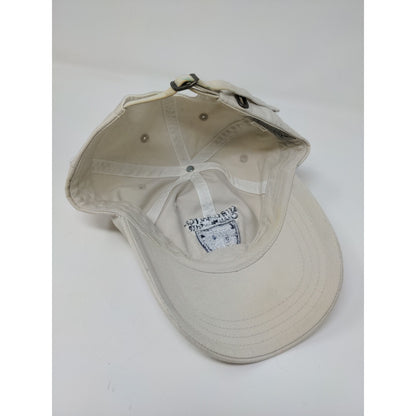 Vintage 65th Senior PGA Championship 2004 Slideback Hat Cream Embroidered Logo