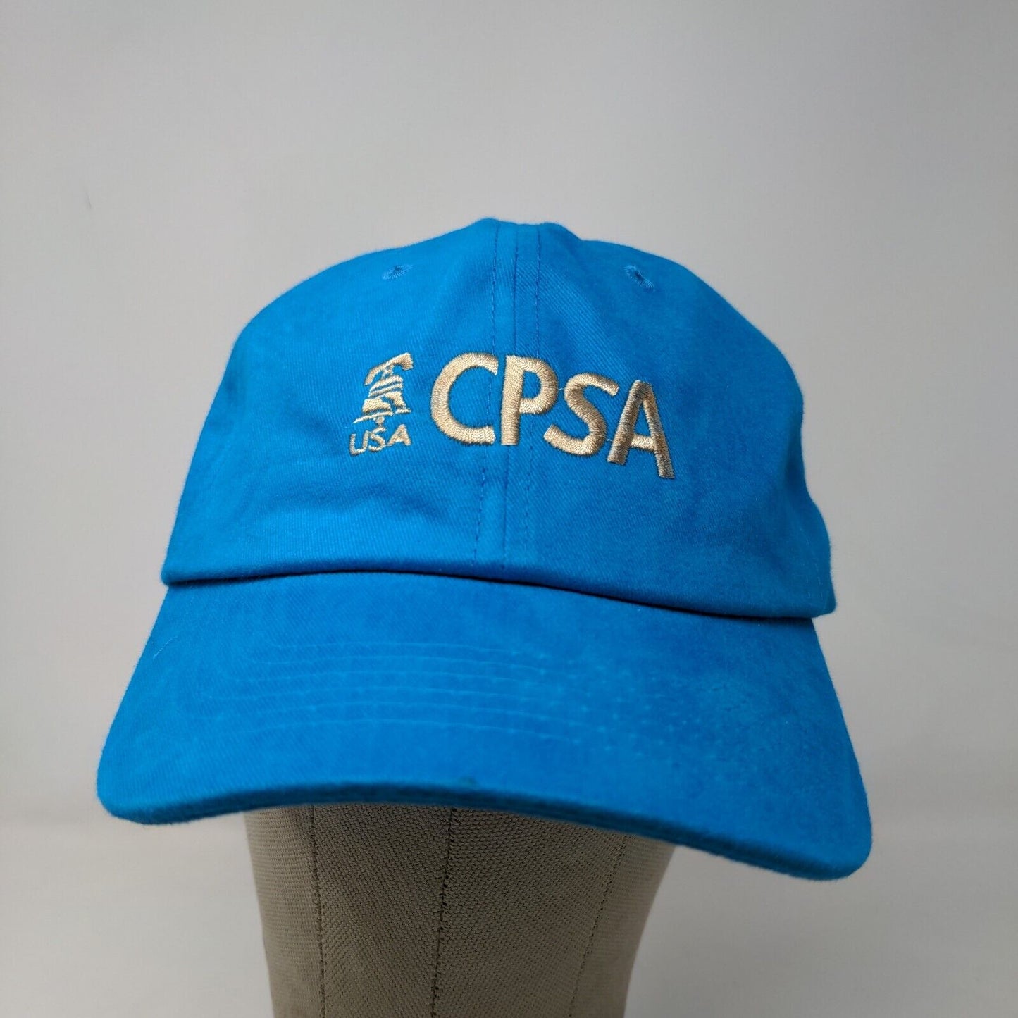 Arakawa Men's Strapback Hat CPSA Blue Adjustable Embroidered Logo