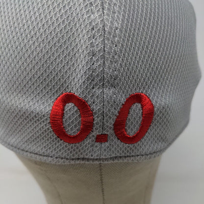New Era Mens Fittted Hat Gray Size S-M 0.0 Safety No Accident Embroidered