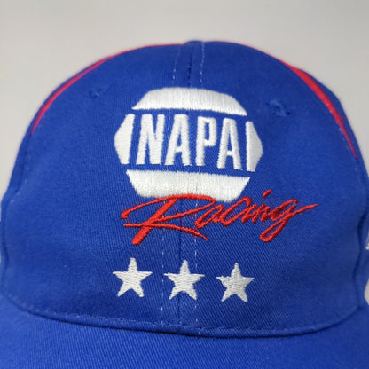 Napa Racing Men's Strapback Hat Blue OSFM Embroidered Logo Fallen Heroes Fund