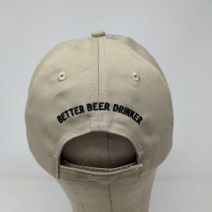 Rock Bottom Mug Club Men's Hat Tan Adjustable Slideback Embroidered Logo