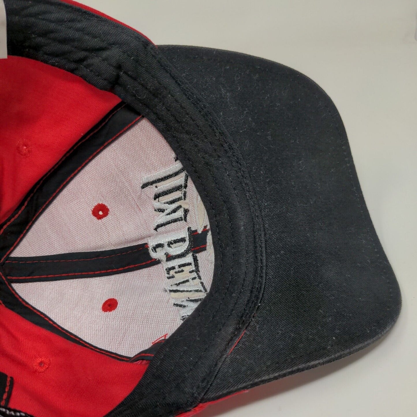 Drink Smart Mens Strapback Jim Beam Racing Hat Robby Gordon Motorsports Red OSFA