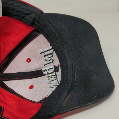 Drink Smart Mens Strapback Jim Beam Racing Hat Robby Gordon Motorsports Red OSFA