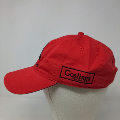 Black Seal Bermuda Men's Strapback Hat Red BYC Regatta 2019 Goslings Rum Cap