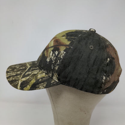 Mossy Oak Break Up Men's Strapback Camo Hat Green Brown OSFM