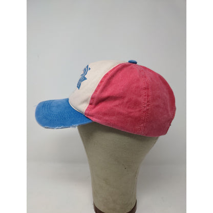 Neo Love Neo Slideback Hat Distressed Adjustable Red White & Blue