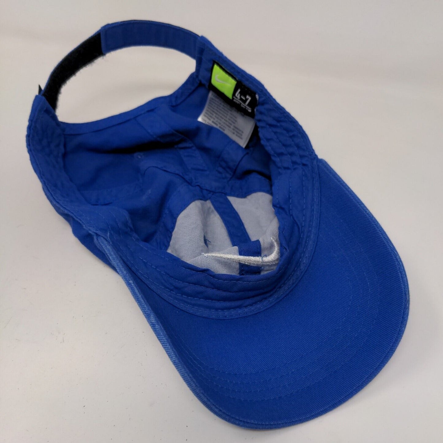 Nike Boy's Strapback Hat Blue Size Child 4-7 Embroidered Swoosh Logo