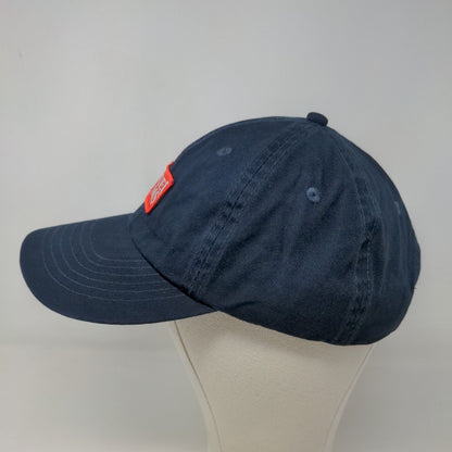 Samuel Adams Men's Slideback Hat Blue Adjustable Embroidered Logo Cotton