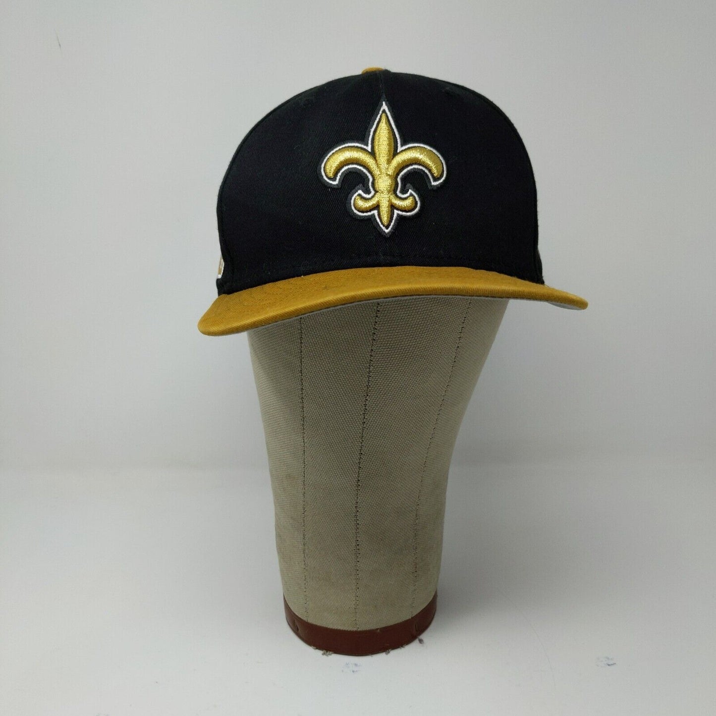NFL New Orleans Saints Football Black Gold Snapback Hat Cap New Era 59Fifty ADJ
