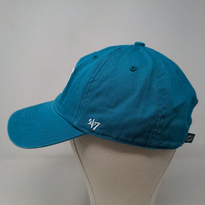 '47 Brand Men's Slideback Hat Blue OSFA NFL Miami Dolphins Embroidered Logo