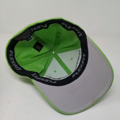 Hangsterfers Metalworking Lubricants Baseball Cap Embroidered Green Flexfit L/XL