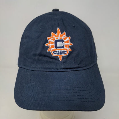 Port & Company Men's Slideback Hat Blue Embroidered Logo 100% Cotton