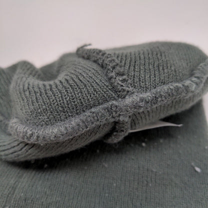 The Flash Boys Knit Beanie Hat Gray Embroidered Logo DC Comics
