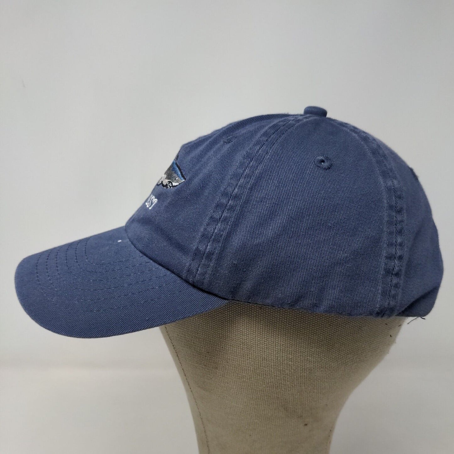 Royal Resortwear Men's Strapback Hat Blue Key West Embroidered Logo