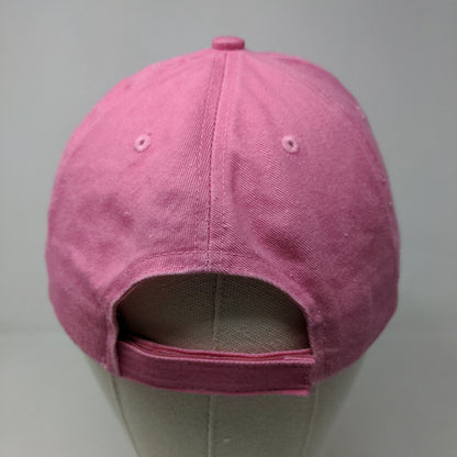 DMR Classic Women's Strapback Hat Pink Adjustable Long Beach Island Tourist Cap